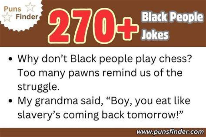 97 Best black jokes about black people that are just funny