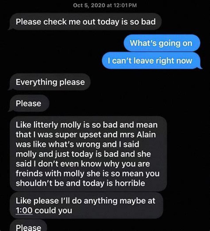 Aubreigh Wyatt Text Messages