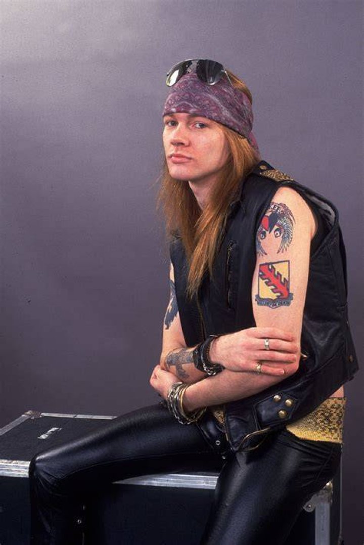 Axl Rose, 1987. Domestika