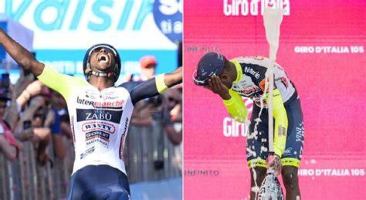 Biniam Girmay si ritira dal Giro d'Italia il ciclista eritreo colpito