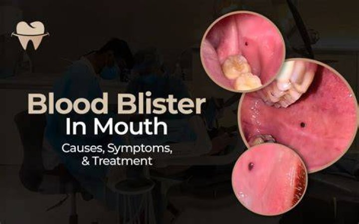 Blood Blisters On Roof Of Mouth: Causes, Symptoms, And Treatment