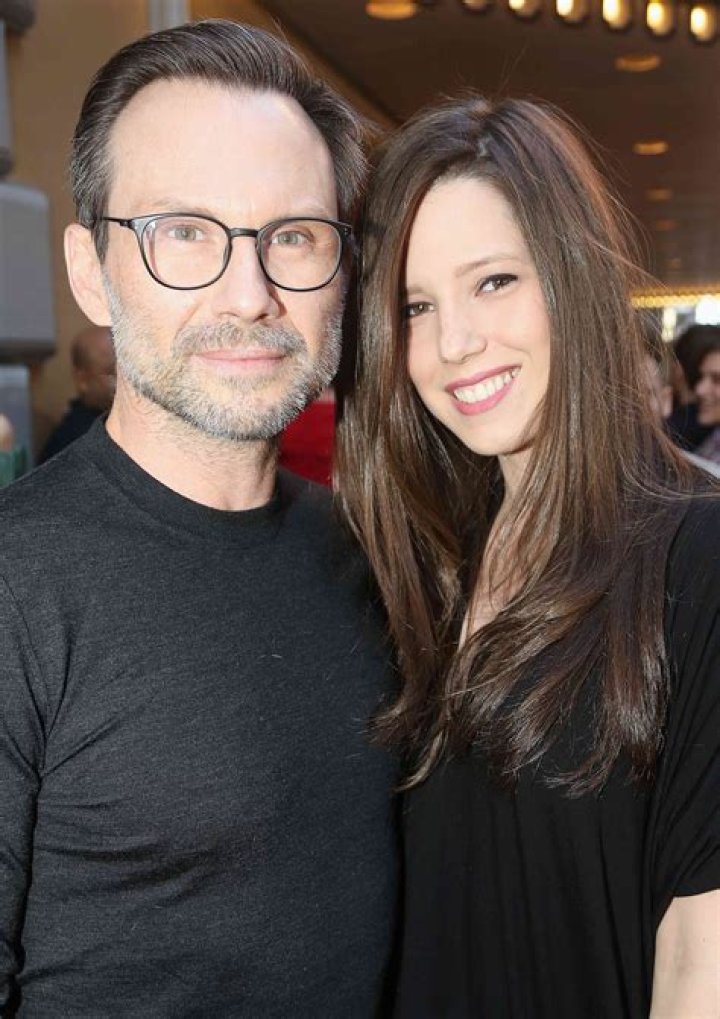 Brittany Lopez & Christian Slater from Couples at the 2016 Golden
