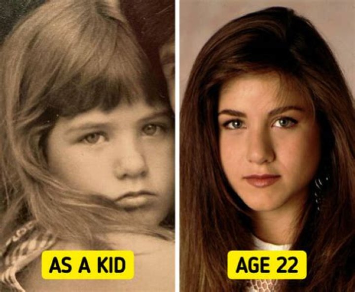 Celebrities With The Younger Versions Of Themselves