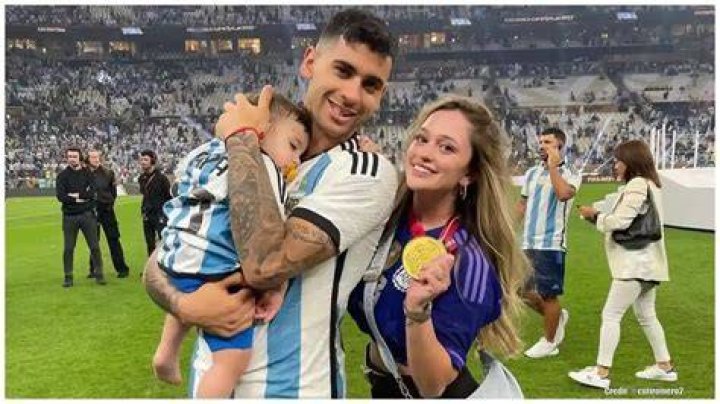 Cristian Romero wife 'Karen Cavaller'