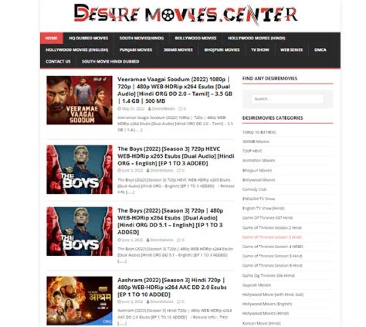 Desiremovies What is this & Is It Safe To Download Movies?