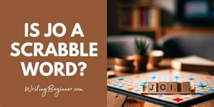 Discover The Intriguing Meaning Of "JO" In Scrabble