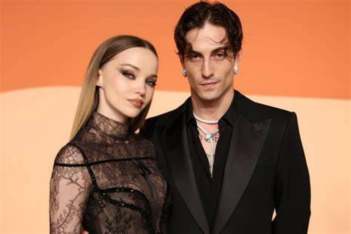 Dove Cameron and Damiano David Confirm Romance With Red Carpet Kiss at