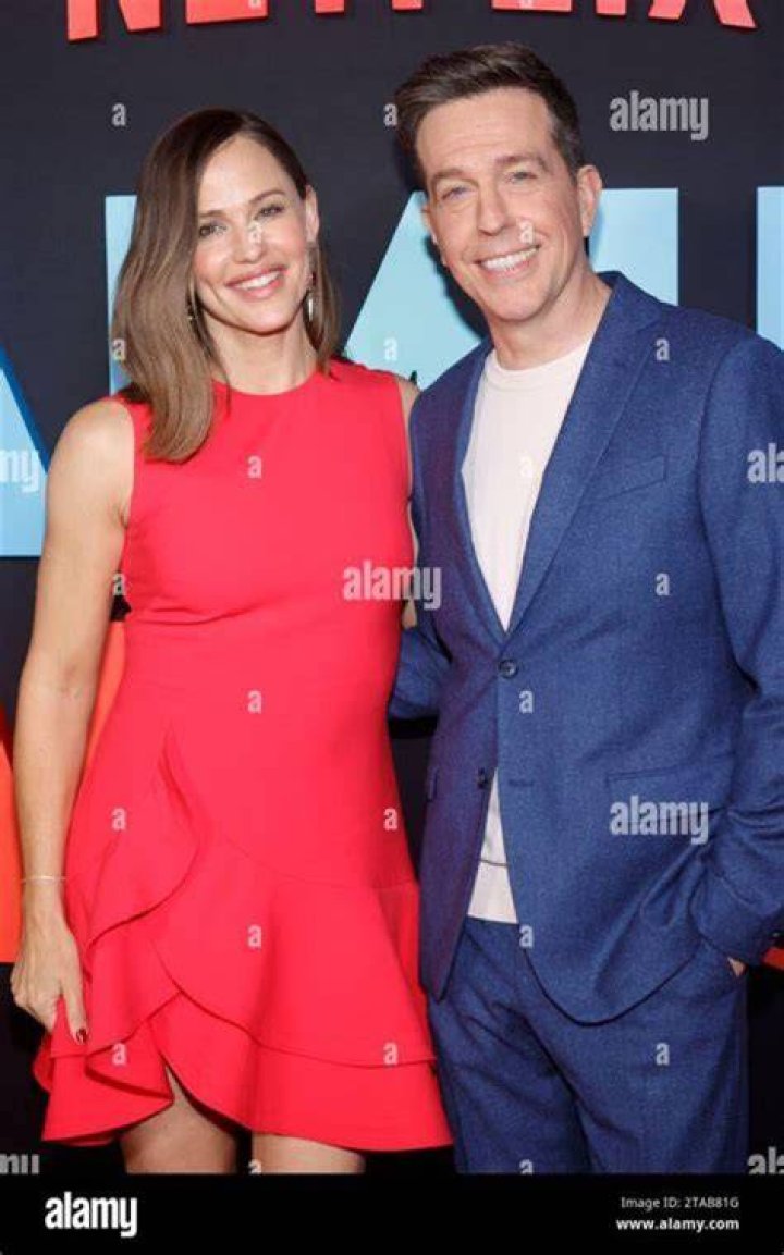 Ed Helms And Wife At Movie Premiere: Their Cutest Couple Moment