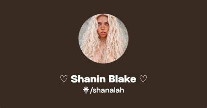 Find OnlyFans Content Of Shanin Blake Here