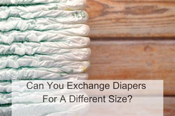 Find The Perfect Exchange: Trade Your Unopened Diapers For The Right Size
