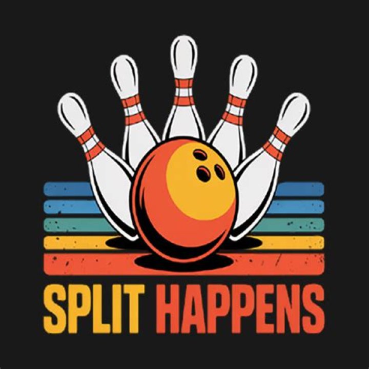Funny Bowler Split Happens Bowling Pins Digital Art by Jacob Zelazny