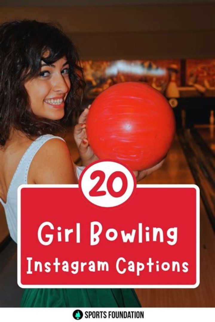 Funny bowling Instagram captions like "Rollin' With My Homies," "Split
