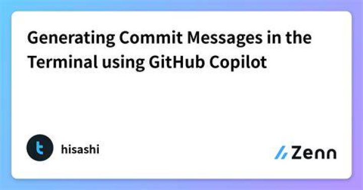 GitHub Generate commit messages using GPT3 based on