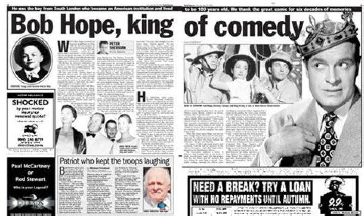 How Did Bob Hope Die?
