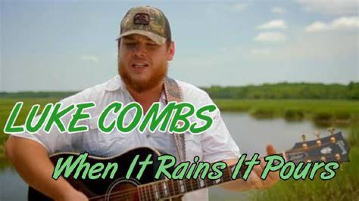Is Luke Combs' Song About His Brother? Exploring The Truth Behind "When It Rains It Pours"