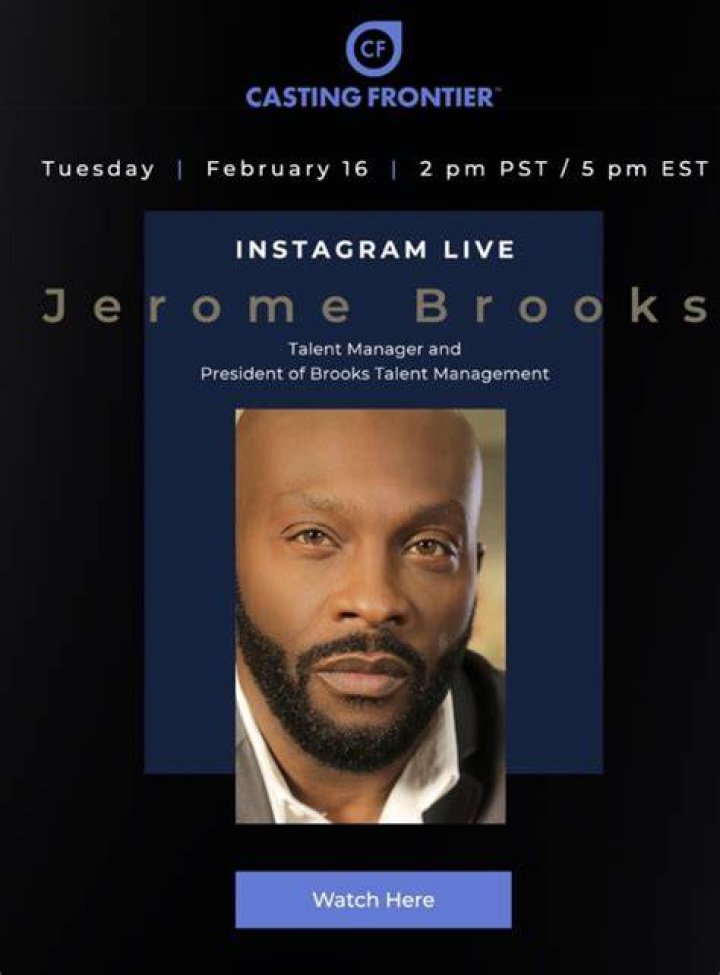 JEROME BROOKS TODAY&rsquo;S LEADING MAN