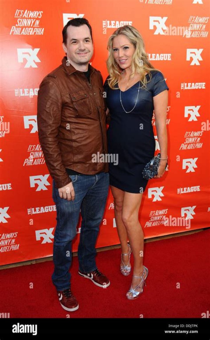 Jim Jefferies And Kate Luyben At The Fxx Network Launch Party And "It'S