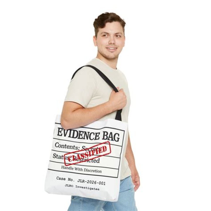 JLR&copy; Investigates Tote Bag Jonathan Lee Riches Investigates