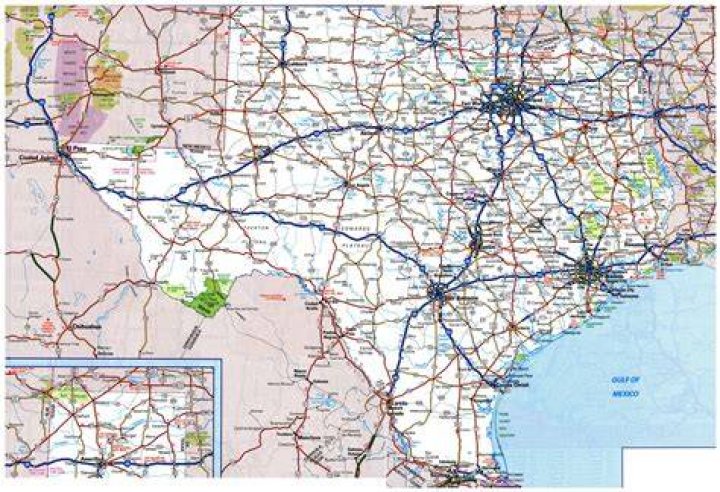 Large Detailed Roads And Highways Map Of California State With All Vrogue