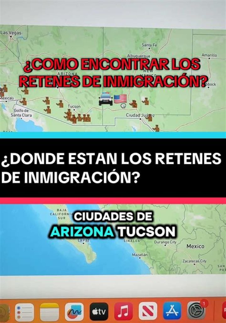 Mapa de retenes de migraci&oacute;n en estados unidos Tutti Descargas