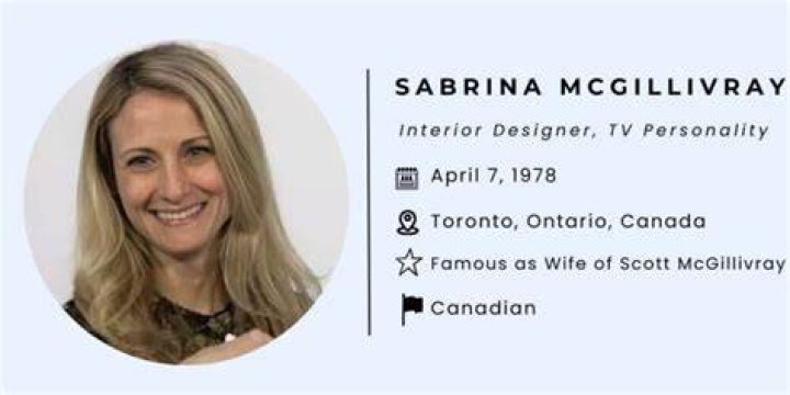 Meet Sabrina McGillivray: The Renowned Property Expert And TV Personality