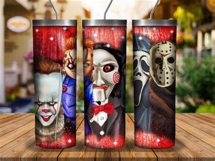 Movie Characters 20oz Skinny Tumbler Sublimation Designs Etsy