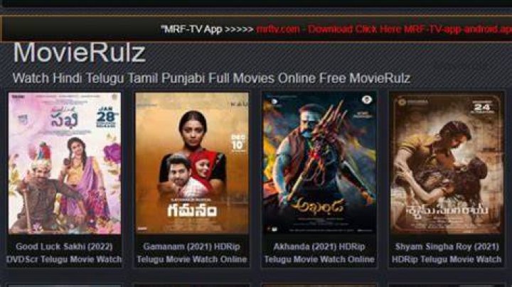 Movierulz 2022 Watch Latest HD Bollywood, Hollywood, Telugu & Tamil