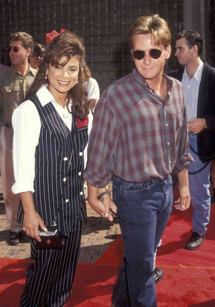 Paula Abdul & Emilio Estevez out and about in 1990 Credit Ron Wolfson