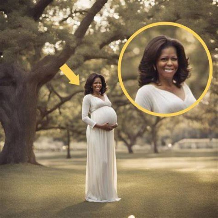 Rare Photos: Michelle Obama's Inspiring Pregnancy Journey