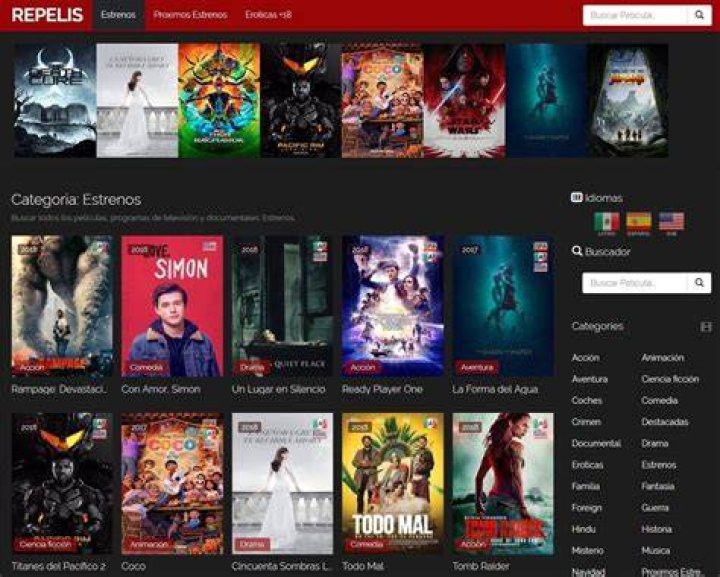 Repelis Pel&iacute;culas Online Gratis HD en Espa&ntilde;ol Latino