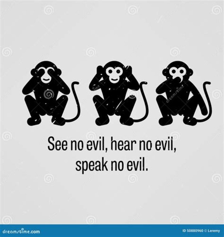 See No Evil, Hear No Evil, Speak No Evil&hellip;is evil! St. Gregory the
