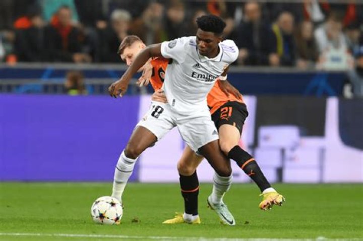 Shakhtar vs. Real Madrid Antonio Rudiger puts head on line with bloody