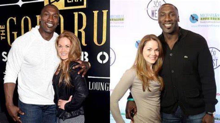 Shannon Sharpe and his girlfriend Katy Kellner