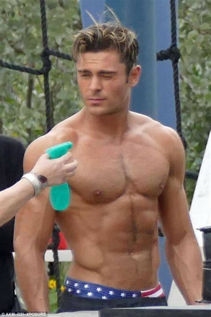 Shirtless Adam Busby&rsquo;s Muscles Bulging In Backyard Baseball Game