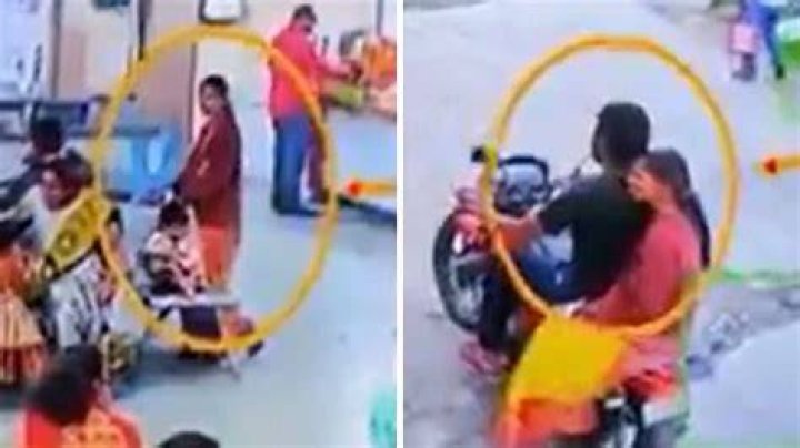 Shocking CCTV Footage Reveals The Truth About Mother And Son