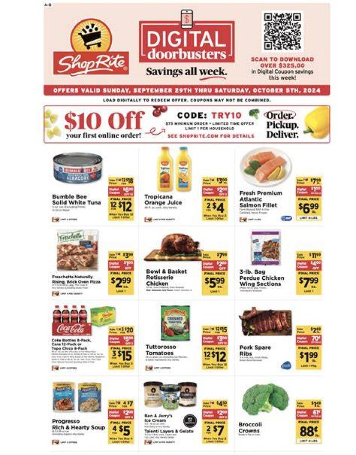 Shoprite Weekly Circular 5/2/21 5/8/21 Shoprite can can sale Sneak