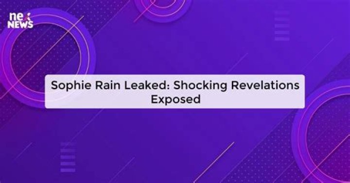 Sophie Rain Leaked Videos And Nude Photos Exposed