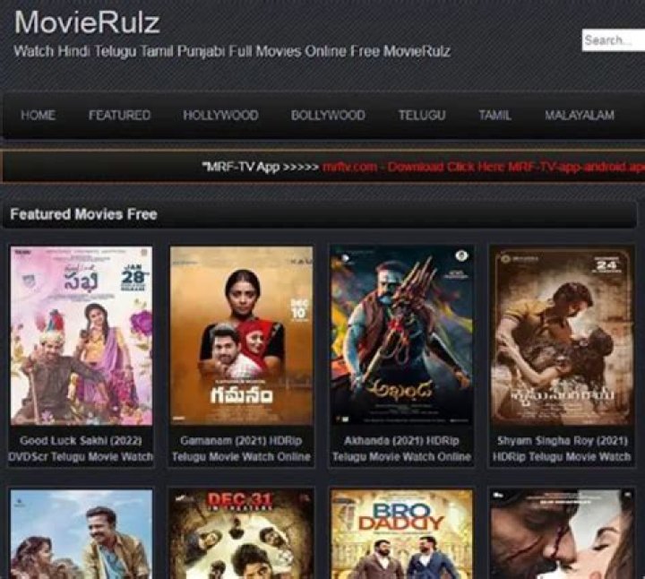 The Latest Movie Releases Today On Movierulz