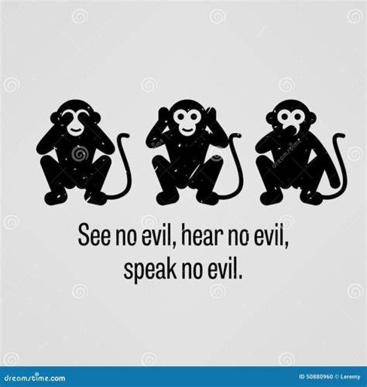 The Meaning Behind The "See No Evil, Hear No Evil, Speak No Evil" Proverb