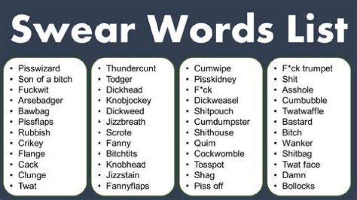 The Ultimate Guide To Avoiding Bad Words Starting With A