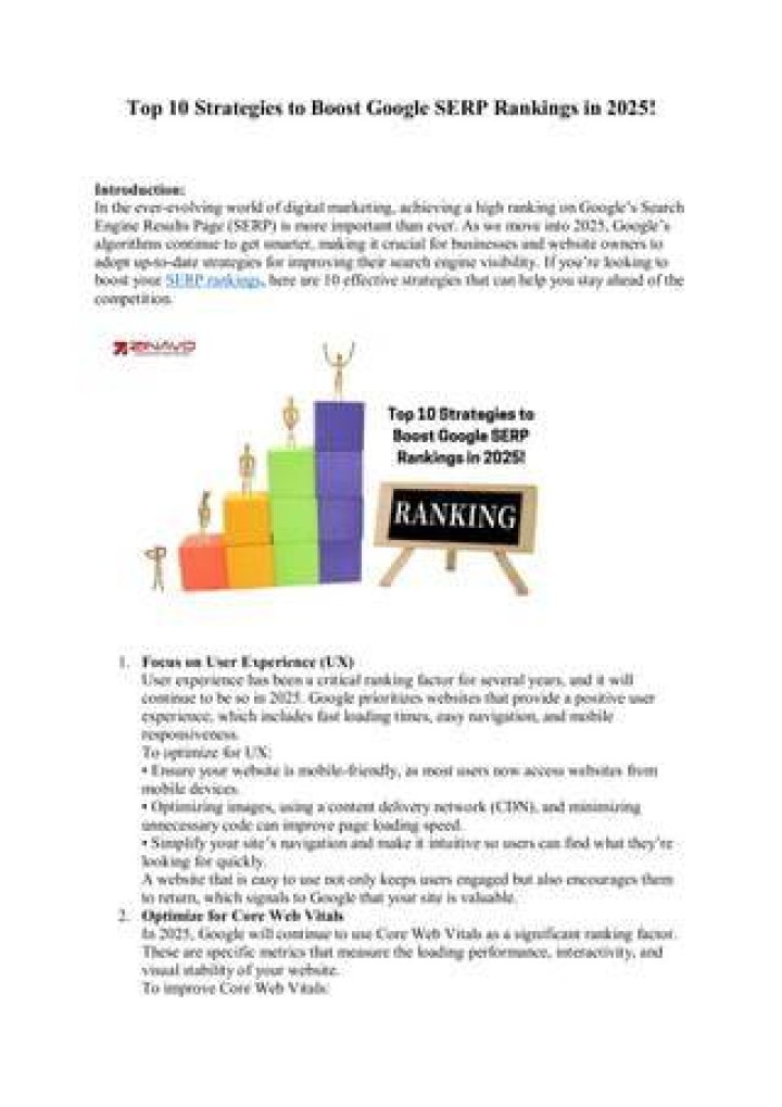 The Ultimate Guide To Dominating Google SERP Rankings