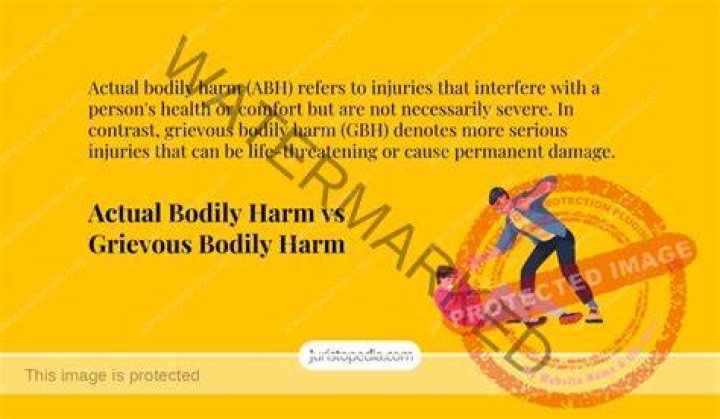 The Ultimate Guide To Grievous Bodily Harm Vs. Actual Bodily Harm