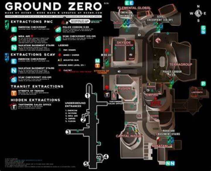 The Ultimate Guide To Tarkov Ground Zero: Unveil The Secrets Of The Map