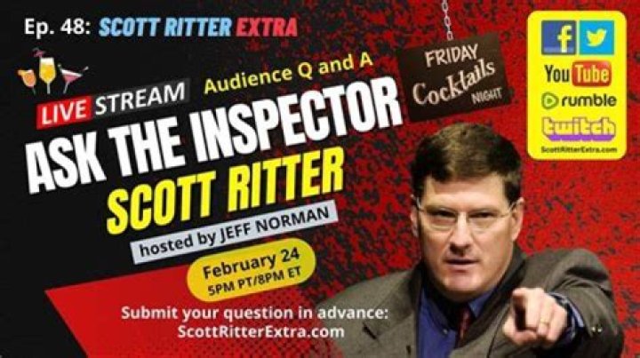 The Wife Of Former UN Weapons Inspector Scott Ritter