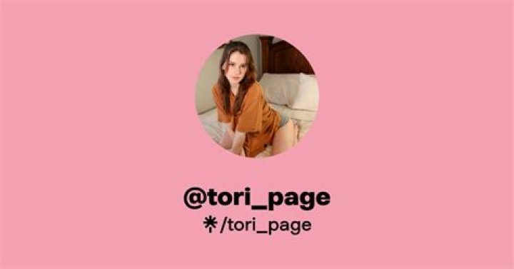 Tori Page's Exclusive Content On OnlyFans