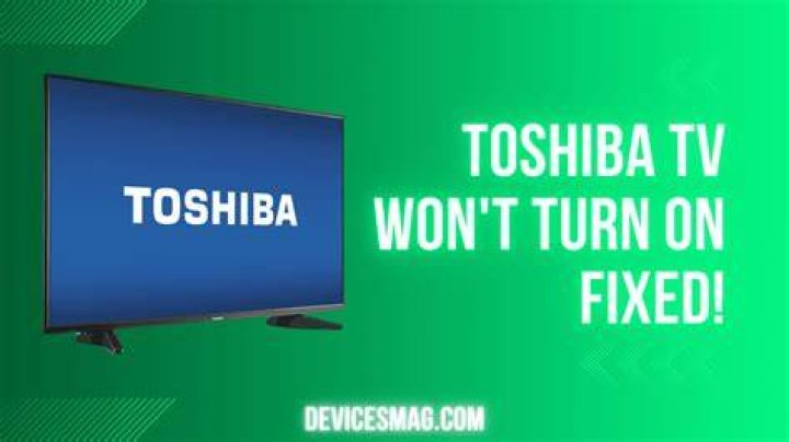 Toshiba TV Won't Turn On (11 Fixes) Life on AI