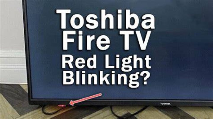 Troubleshooting Toshiba TV: Red And Green Light Flashing Issue