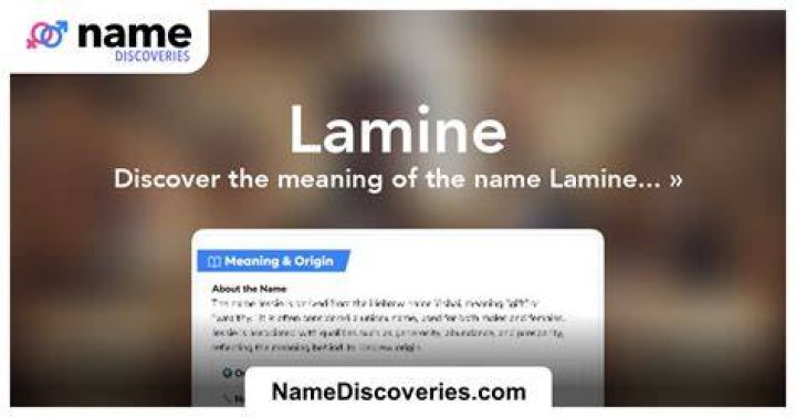 Uncover The Meaning Of The Name Lamine: A Guiding Light Of Grace