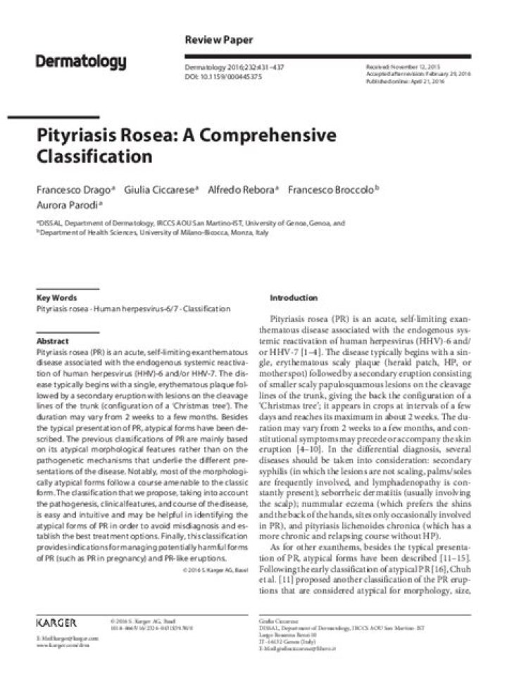Unveiling The Duration Of Pityriasis Rosea: A Comprehensive Guide