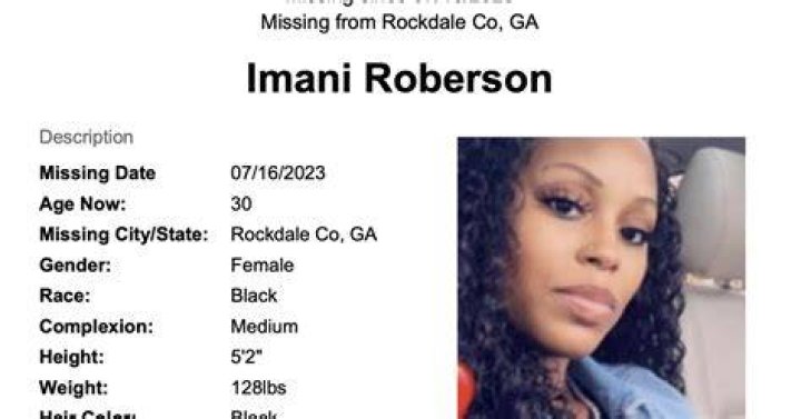 Urgent Missing: Imani Robinson's Whereabouts Unknown